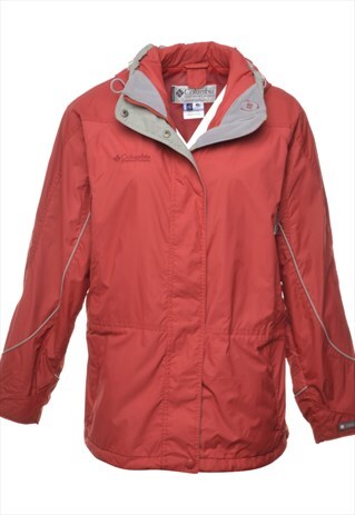 BEYOND RETRO VINTAGE COLUMBIA RED CASUAL MOUNTAINEERING JACK