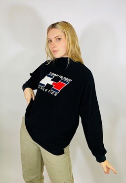 Vintage 90s Tommy Hilfiger Embroidered Sweatshirt