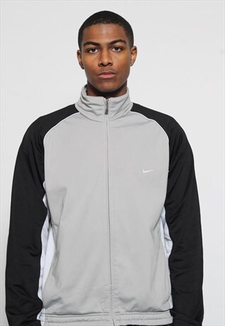VINTAGE NIKE TRACK JACKET GREY
