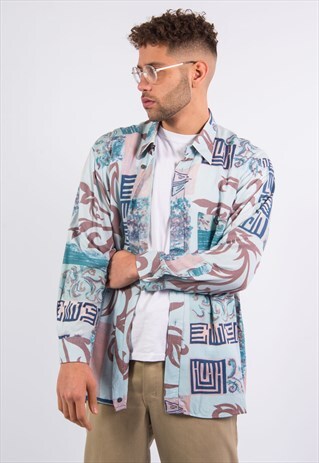 90'S CRAZY PATTERN SHIRT