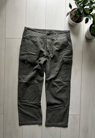 KHAKI CARGO PANTS STREETWEAR