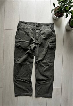 Khaki cargo pants streetwear