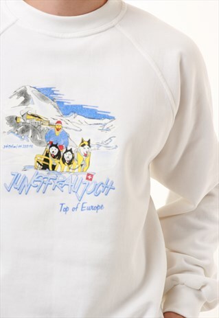 VINTAGE WINTER STYLE SWITZERLAND COTTON SWEATSHIRT 15633