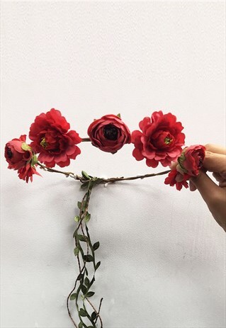 SUMMER FESTIVALS FLOWER HEADBAND