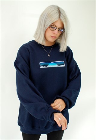 G&G UNISEX NAVY SUNSET SWEAT