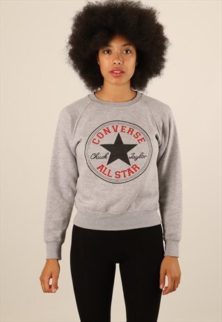 VINTAGE CONVERSE PRINTED LOGO SWEATSHIRT