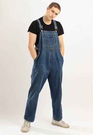 VINTAGE DENIM DUNGARESS