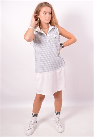VINTAGE LACOSTE POLO DRESS GREY