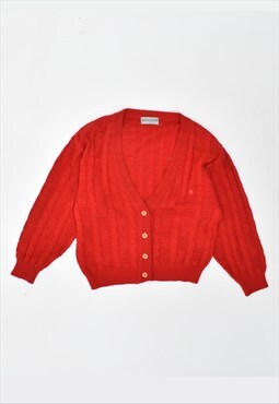 Vintage 90's Pierre Cardin Cardigan Sweater Red