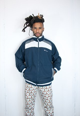 CHAMPION EMBROIDED TRACKSUIT JACKET