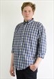 EDDIE BAUER VINTAGE MEN'S M SHIRT CHECKED LONG SLEEVED PLAID