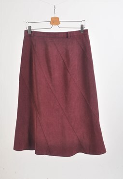 Vintage 90s corduroy midi skirt