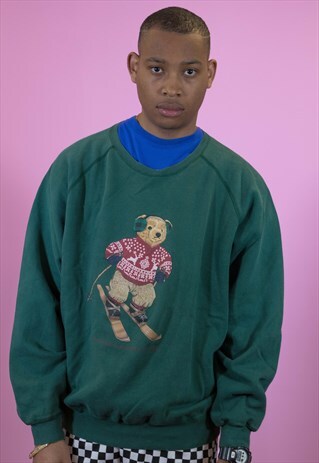 VINTAGE POLO BEAR RALPH LAUREN SWEATSHIRT