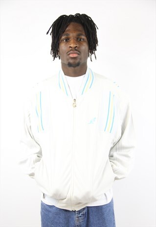 VINTAGE AUSTRALIAN CREAM RETRO BOMBER JACKET
