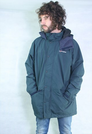VINTAGE BERGHAUS WATERPROOF 90'S COAT
