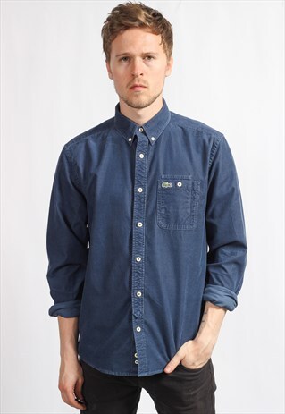 VINTAGE LACOSTE CORDUROY SHIRT