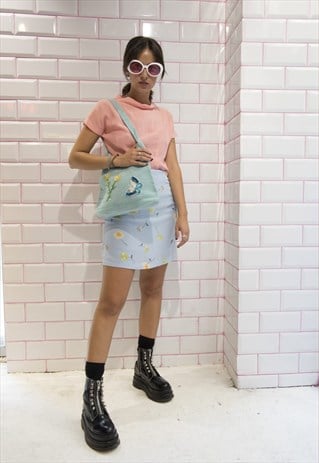 VINTAGE 90S FLORAL SKIRT BY MI VINTAGE LABEL