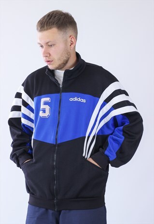 VINTAGE MENS ADIDAS TEAM TRACK TOP JACKET