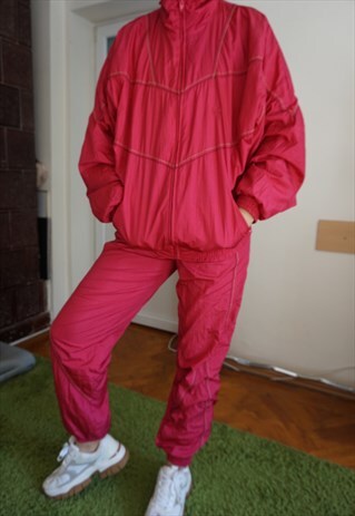 hot pink tracksuit