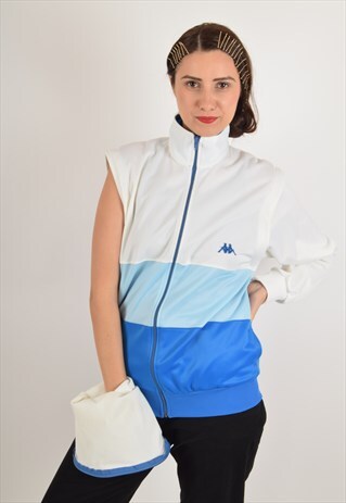 VINTAGE KAPPA JACKET- DETACHABLE SLEEVES MADE IN ITALY (740)