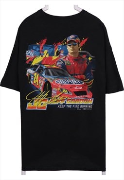 Vintage 90's Chase Authentics T Shirt Nascar Short Sleeve