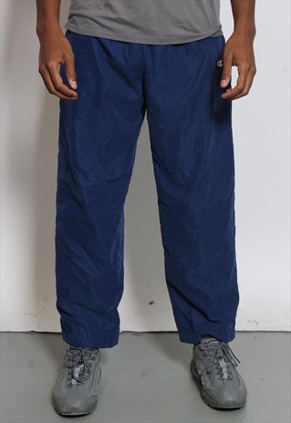 VINTAGE CHAMPION TRACK PANTS BLUE
