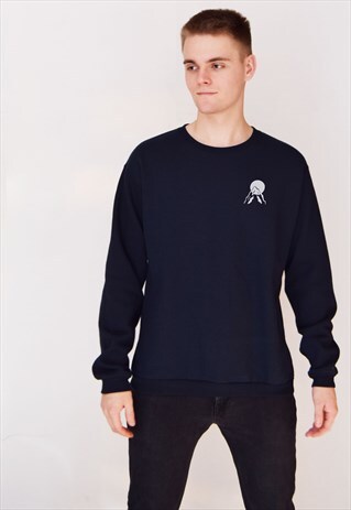 NAVY SUNSET (WHITE) SWEATSHIRT