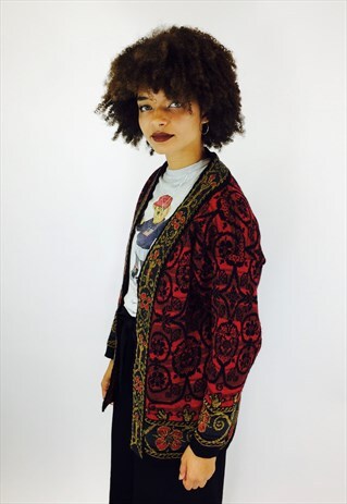 GORGEOUS BOHO KNITTED CARDIGAN