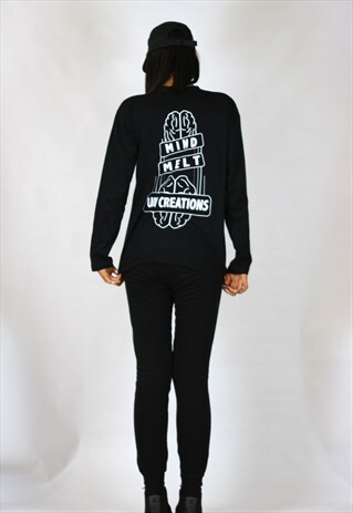 UDI CREATIONS LONG SLEEVE MIND MELT T SHIRT