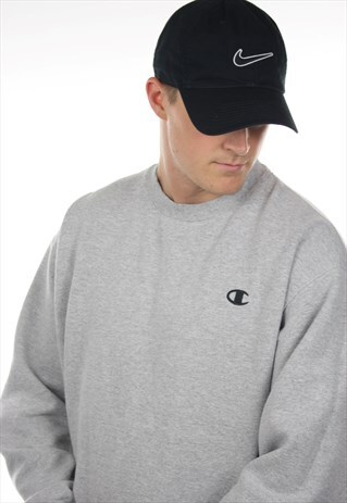 VINTAGE CHAMPION USA SMALL LOGO SWEATSHIRT JUMPER