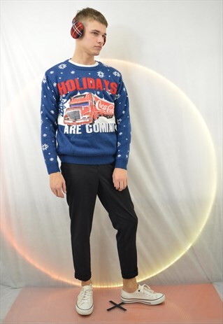 CHRISTMAS JUMPER WITH LIGHTS / UNISEX
