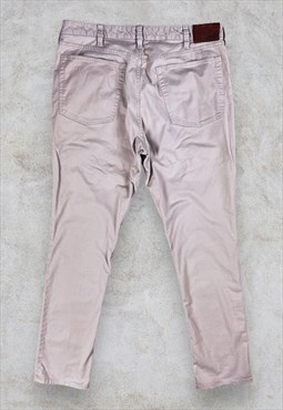 Polo Ralph Lauren Beige Chinos Trousers Stretch W36 L32