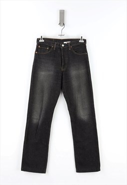 Levi's 501 High Waist Jeans in Grey Denim - W31 - L36