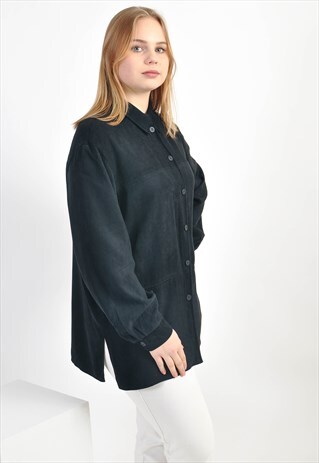 VINTAGE 90'S SHIRT IN BLACK