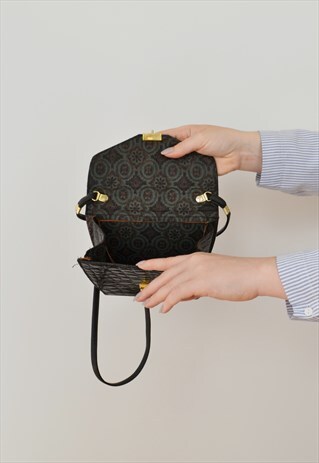 MINI MOCK CROC SHOULDER BAG