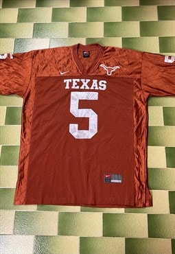 Nike Team Texas Longhorns John Chiles 5 Football Jersey
