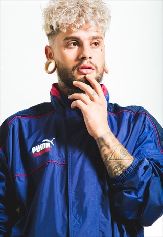 VINTAGE 80S PUMA WINDBREAKER JACKET / S7062
