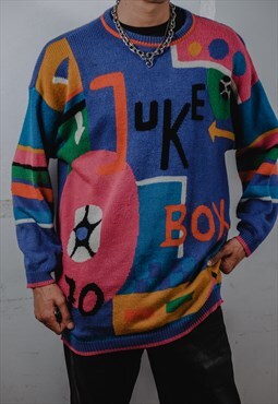Vintage Colourful  Jumper