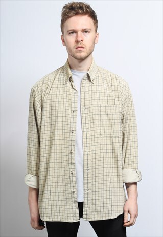 VINTAGE CORDUROY CORD SHIRT