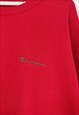 VINTAGE CHAMPION SWEATSHIRT EMPE IN RED XL