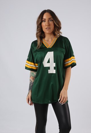 VINTAGE REEBOK NFL T-SHIRT JERSEY TOP FOOTBALL UK XL (A5J)