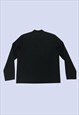 COS MENS NAVY BLUE WOOL PULLOVER SMART CASUAL TAILORED SHIRT