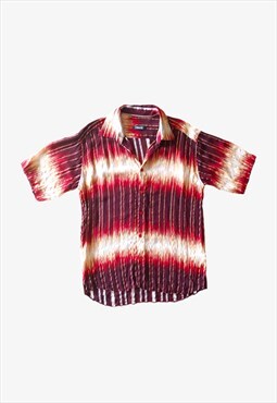 Vintage 1990s Dolce & Gabbana Flame Print Shirt