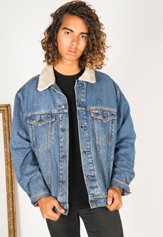 VINTAGE 80S LEVIS WINTER BLANKET JACKET / R1100R108