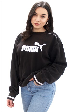 90'S RARE VINTAGE BLACK SWEATSHIRT