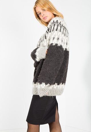 VINTAGE 80S KNIT JUMPER / S0025