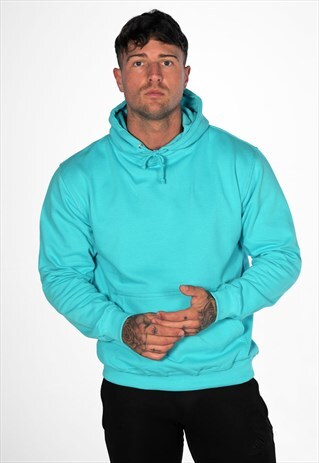 54 FLORAL SUPREME STAPLE HOODY - TURQUOISE BLUE