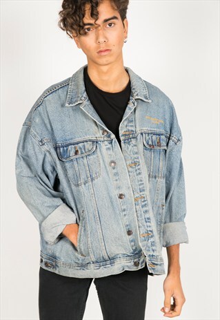 LAST UNIT SALE / VINTAGE 80S LEE EMBELLISHED DENIM JACKET