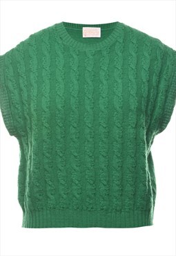 Vintage Cable Knit Pendleton Sweater Vest - L