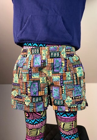 BAHAMA BAY HAWAII SWIMSUIT SHORTS SPORT 90S VINTAGE